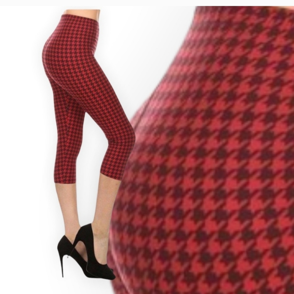 RED &BLACK LEGGINGS